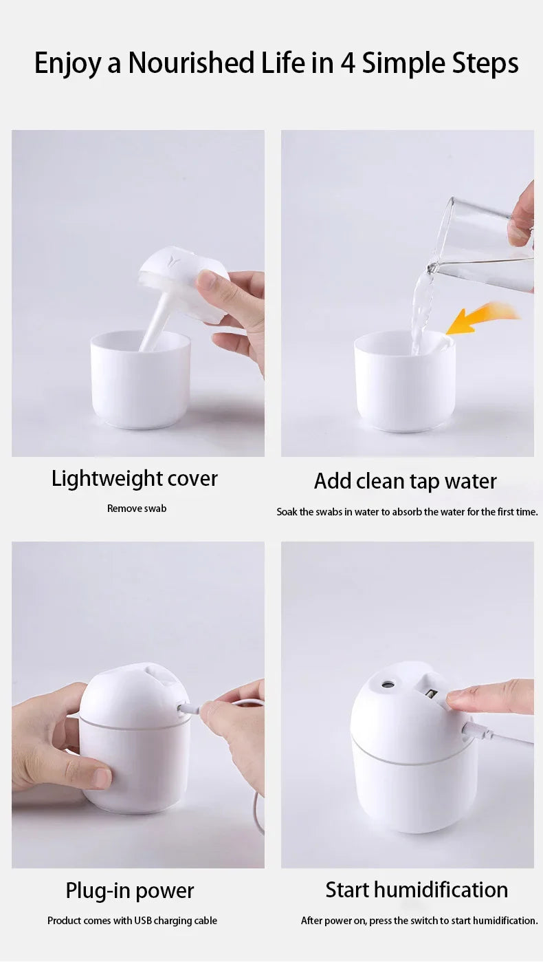 Mini Portable Air Humidifier