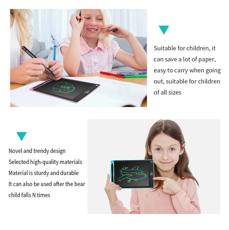 6.5 inch LCD Writing Tablet Drawing Board Montessori Educational Drawing Toys For Kids