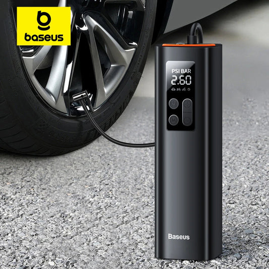 Mini Car Air Compressor , Smart Digital Inflatable Pump For Car Bicycle Boat Air Pump