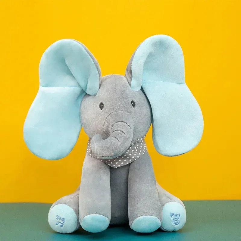 Animated Singing Elephant Plush – Moving Ears & Adorable Baby Toy