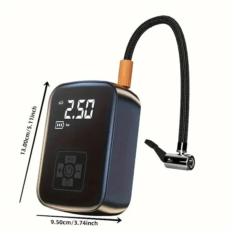 Wireless Car Air Compressor Air Pump Electric Tire Inflator Pump for Motorcycle Bicycle Boat AUTO Tyre Balls Inflatable